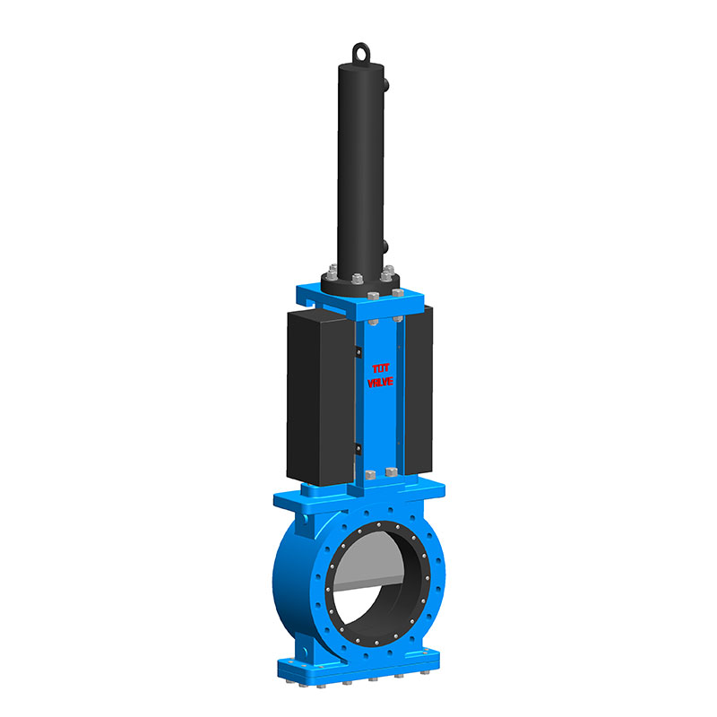 Push-Through Knife Gate Valve