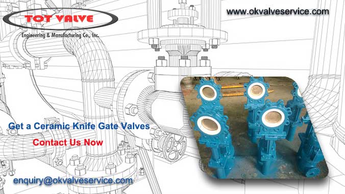 Ceramic Knife Gate Valves Application