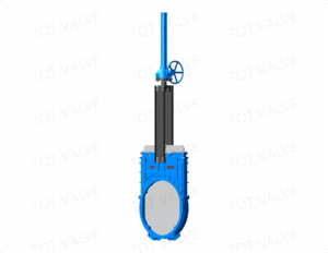 DN1000 Manual Handwheel Knife Gate Valve