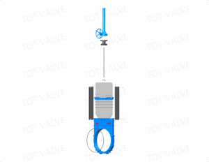 DN1000 Unidirectional Knife Gate Valve Component