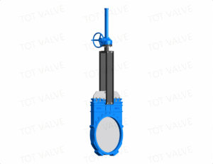 DN800 Rising Stem Knife Edge Gate Valve