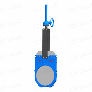 DN800 Uni-Directional Rising Stem Wafer Manual Handwheel Knife Gate Valve