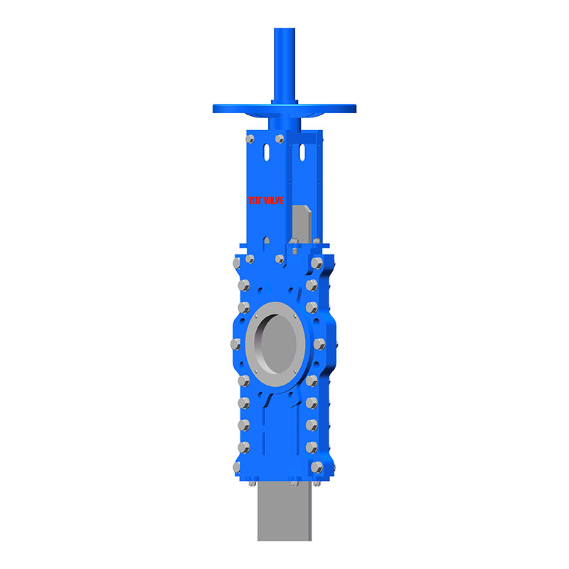 Manual Handwheel Rising Stem Through-Conduit Knife Gate Valve