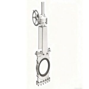 Bevel Gear Self-Sealing Push-Through Knife Gate Valve