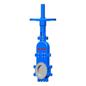 Lug-Bonneted-Manual-Handwheel-Round-Port-Knife-Gate-Valve