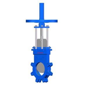 Manual Handwheel Round Port Lug Rising Stem Bi-Directional Knife Gate Valve