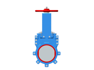 Manual Handwheel Split-type PU Lined Knife Gate Valve
