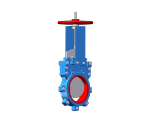 Manual Handwheel lug PU Lined Knife Gate Valve
