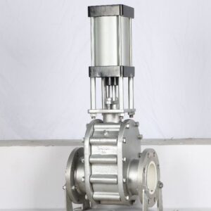 Pneumatic Double Disc Knife Gate Valve