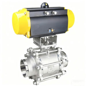Pneumatic-Operated-High-Vacuum-Ball-Valve