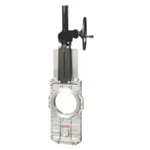 Stainless-Steel-Bevel-Gear-Round-Port-Through-Conduit-Knife-Gate-Valve