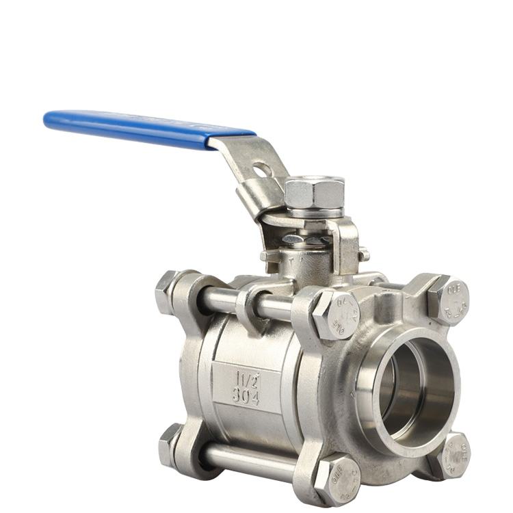 3 Piece Socket Weld Ball Valve