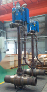 API 6D Fully Welded Buried Trunnion Ball Valve