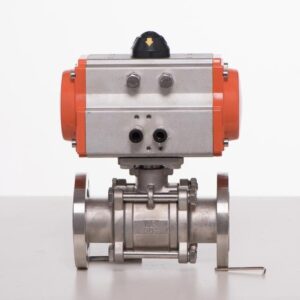 Automated Stainless Steel Vacuum Ball Valve