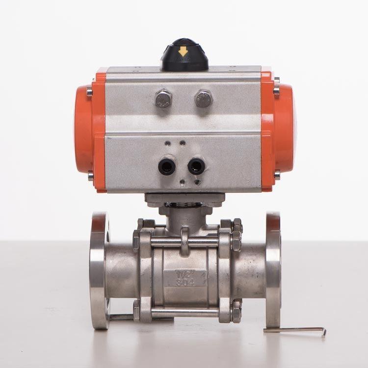 Automated Stainless Steel Vacuum Ball Valve - TOT Valve Manufacturer ...