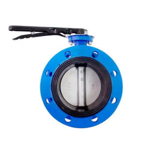 Carbon Steel Double Flanged Butterfly Valve