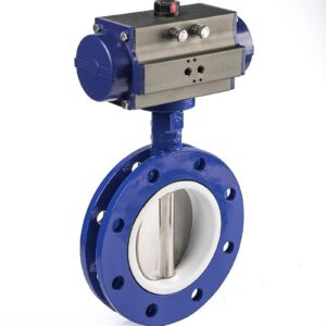 Pneumatic U-Type Butterfly Valve
