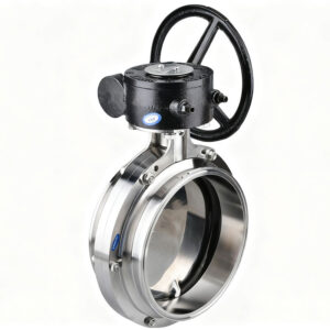Threaded Stainless Steel Sanitary Butterfly Valve