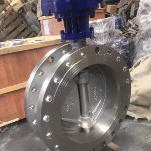 Titanium-Alloy-Flanged-Double-Triple-Offset-Butterfly-Valve