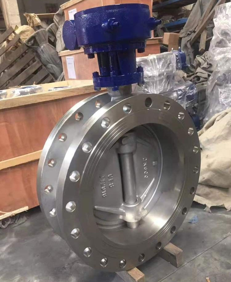 Titanium-Alloy-Flanged-Double-Triple-Offset-Butterfly-Valve