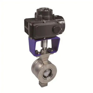 Titanium V-Port Pneumatic Ball Valve