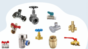 types of water shut off valves