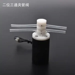 3-Way Solenoid Tube Pinch Valve