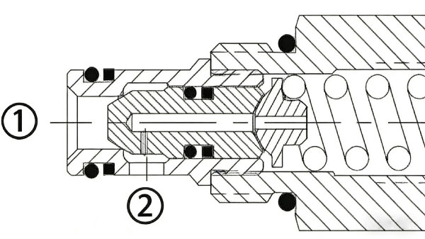 Direct-Acting Relief Valve drawing 2