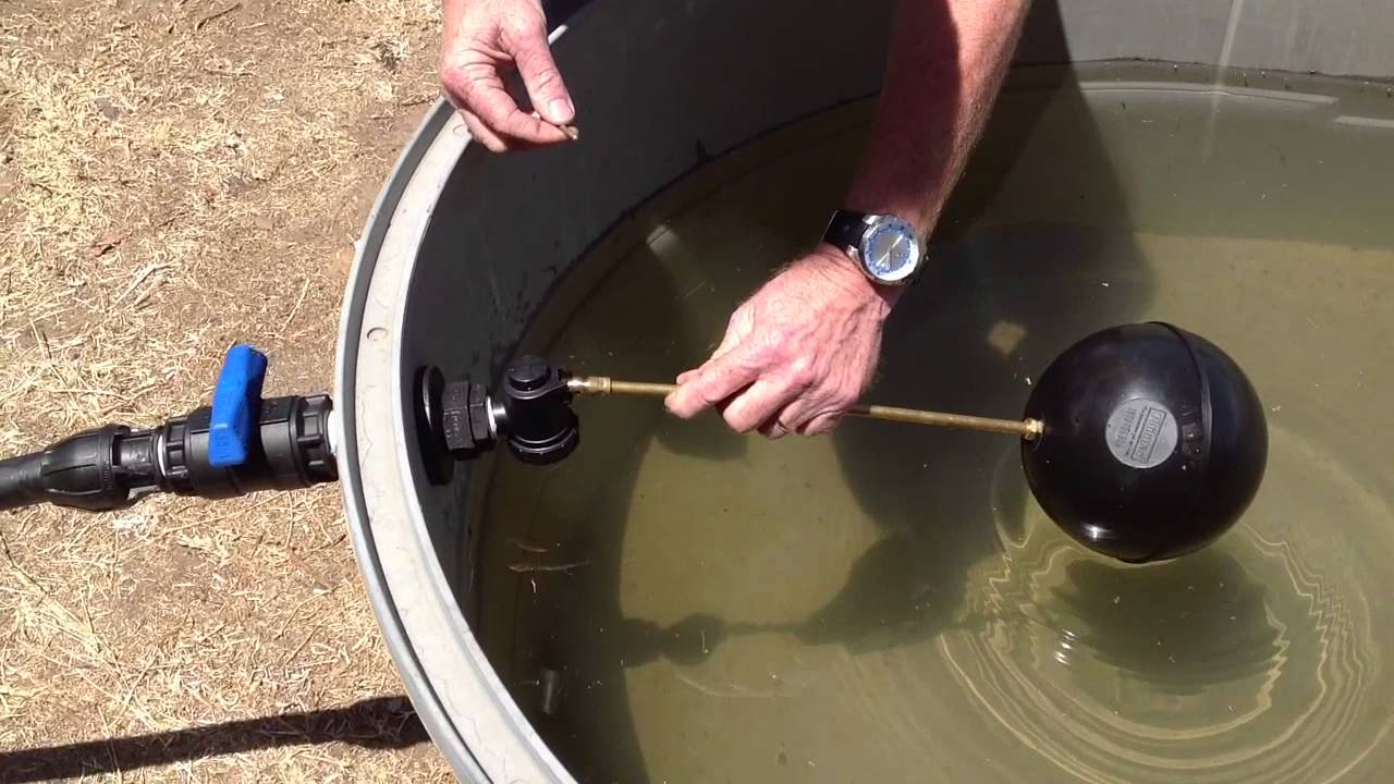 How to adjust a float valve arm for precise water level control