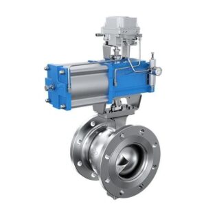 Pneumatic V-Port Ball Valve
