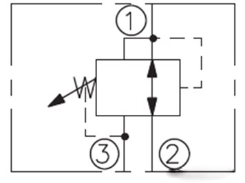 Pressure-Reducing Relief Valve drawing