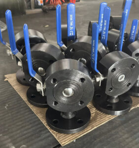 Stainless Steel High Platform Wafer Ball Valve