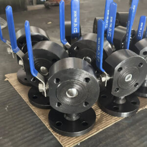 Stainless Steel High Platform Wafer Ball Valve