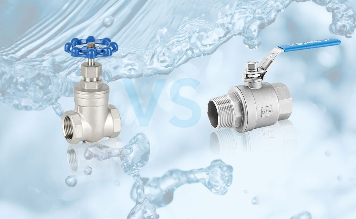 Underground Water Lines Gate Valve vs Ball Valve