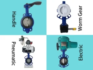 butterfly valve actuation