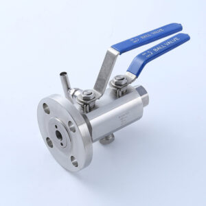 double block bleed ball valve
