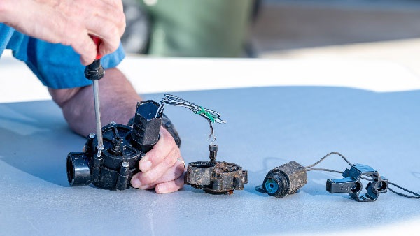 how to fix a leaking solenoid valve