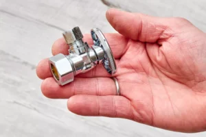 main water shut off angle stop valve