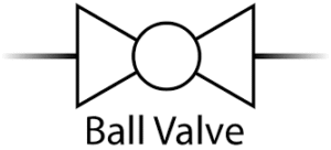 p&id symbol for ball valve