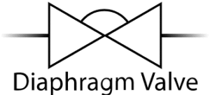 p&id symbol for diaphragm valve