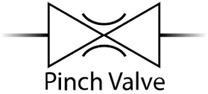 p&id symbol for pinch valve