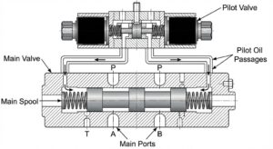 Industrial Proportional Valve drawing