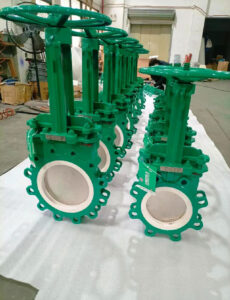 Manual Lug-Type Ceramic Knife Gate Valve