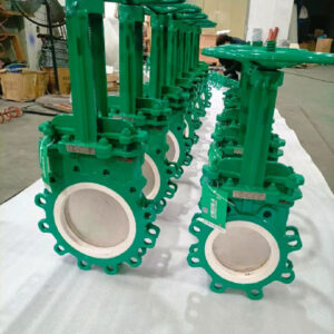 Manual Lug-Type Ceramic Knife Gate Valve