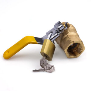 lockable water shut off valve